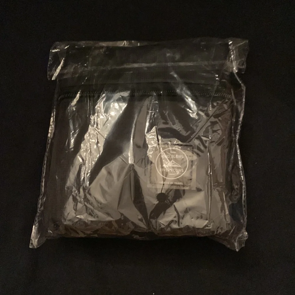 Packable folding duffel bag travel